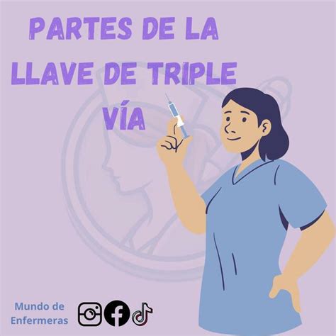 Partes de la llave de triple vía Nursing World uDocz