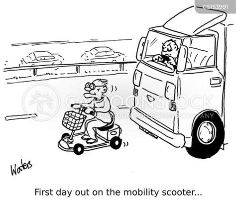 Mobility Scooters Cartoons And Comics Funny Pictures From Cartoonstock