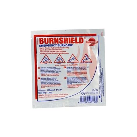 Burn Dressing 10cm X 10cm Burn First Aid Morsafe Uk