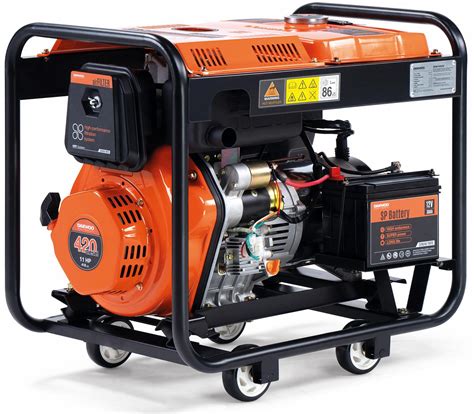 Daewoo Ddae 6000Xe Diesel Agregat Generator Prądotwórczy 2X16A, 1X32A ...
