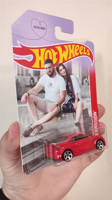 Personalized Hot Wheels Gift For Your Lover Special Hotwheels Card