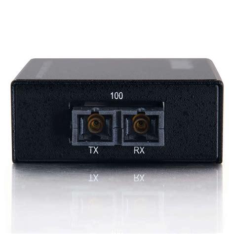 10/100Base-TX to MM 100Base-FX SC Media Converter | Fiber Optic ...