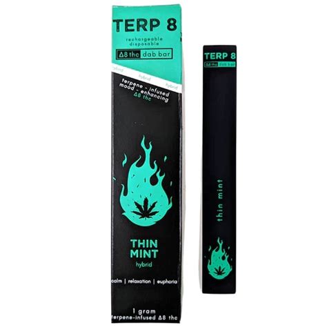 Terp 8 Delta 8 Thc Disposable Dab Pen Thin Mint 1000mg Have A Look