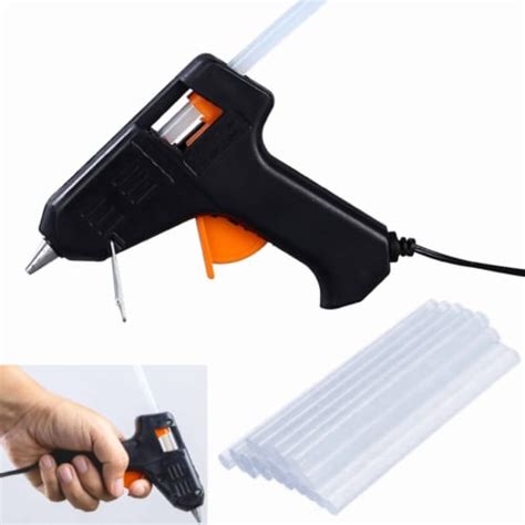 Hot Glue Gun Pc Sticks Mm X Cm Plug Heat Melt Strong Adhesive Bond Tools Smiths