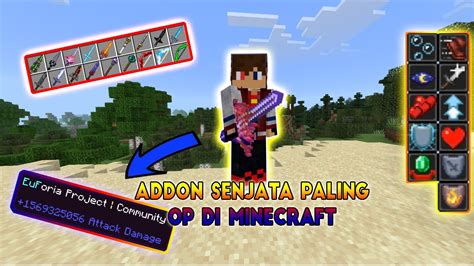 Addon Senjata Yang Sangat OP Di Minecraft Ini Bisa Membuat Hp Kalian