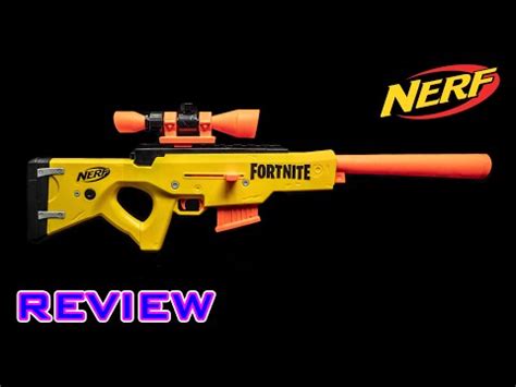 Бластер Нерф Фортнайт Снайперская винтовка желтая (Nerf Fortnite basr l ...