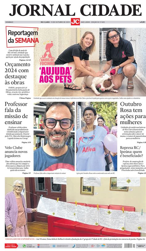 Jornal Cidade De Outubro De Jornal Cidade Rc