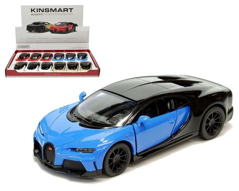 Kinsmart 1 32 Bugatti Chiron Supersport 5 KT5423D Display Tray Set