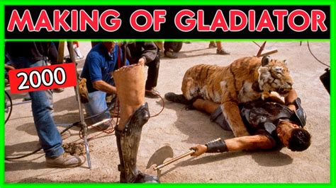 GLADIATOR BEHIND THE SCENES AND BLOOPERS YouTube