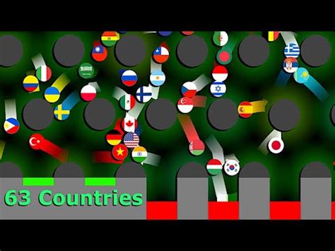 Country Elimination Marble Race Youtube