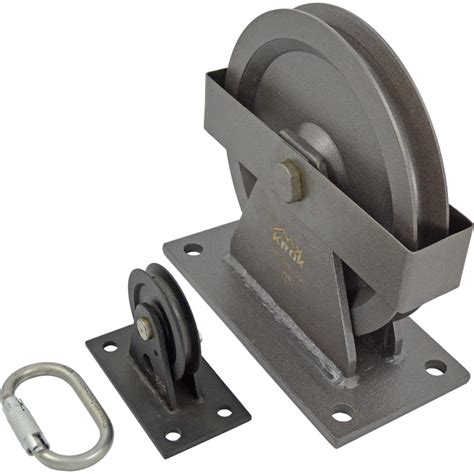 Блок-ролик МОНТАЖНЫЙ - ТП с площадкой | Krok - BigWall.ru