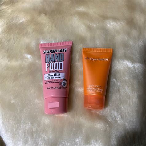 Skincare Bundle Soap Glory Hand Food And Clinique Happy Body Cream