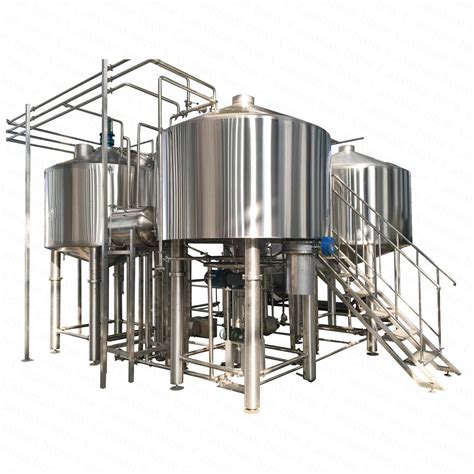 5000L Commercial Complete All Grain Brewing System China Beer Brewing