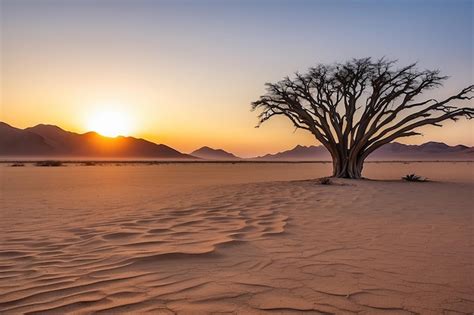 Premium Photo | Sunrise over the namib desert in the wonderful namib naukluft national park ...