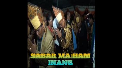 Manombah Tondong Sabar Ma Ham Inang Pesta Batak Simalungun Youtube