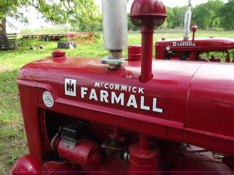 Mccormick Farmall B Culti Vision Tractor In Kingsville MO Item C2109