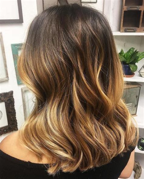 Honey Balayage Ombre Hair