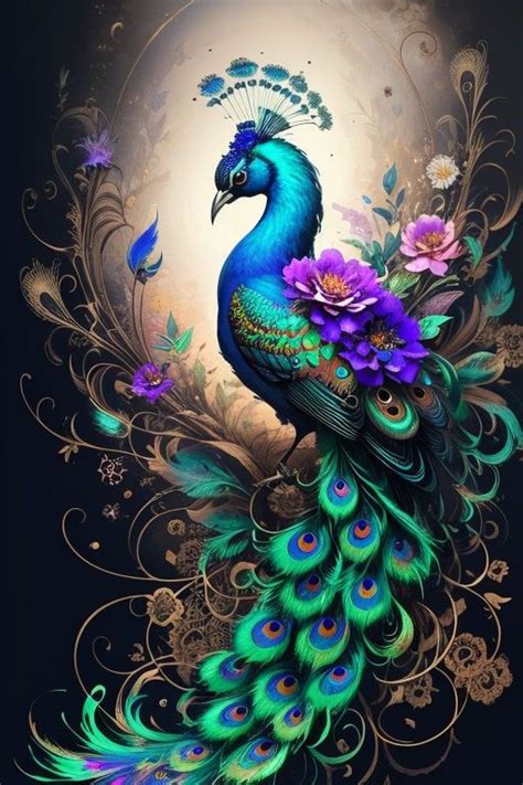 Pin By On Birds Watercolor Peacock Tattoo Peacock Tattoo