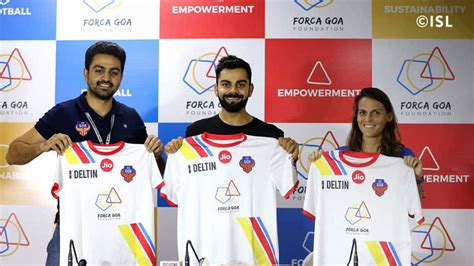 Co-owner Virat Kohli unveils new FC Goa jersey | Football News