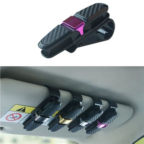 Aliexpress Buy 1Pcs Sun Visor Clip Sunglasses Holder For Car Sun