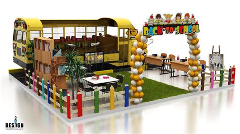 Back to School Booth on Behance