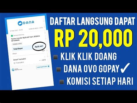 Baru Rilis Cukup Daftar Langsung Dapat Rp Apk Penghasil