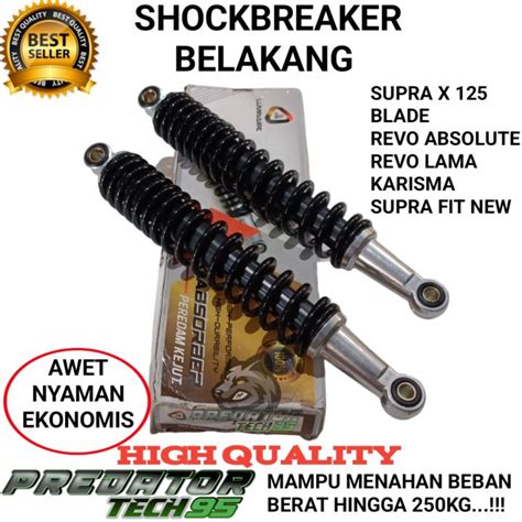 SHOCK SHOK SHOCKBREAKER BELAKANG LUMINAIRE BEBAN BERAT 150 250kg HONDA