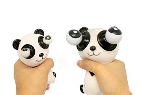 Panda Squishy Bulging Eyes Fidget Stuff T Fun Collection Decoration