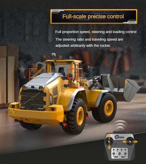 Double E Volvo E Rc Wheel Loader Free Shipping