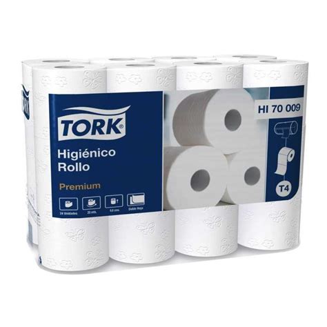 Papel Higiénico Doble Hoja 20 Metros X 48 Rollos Tork