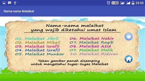 Gambar Nama Nama Malaikat Dan Tugasnya – cabai