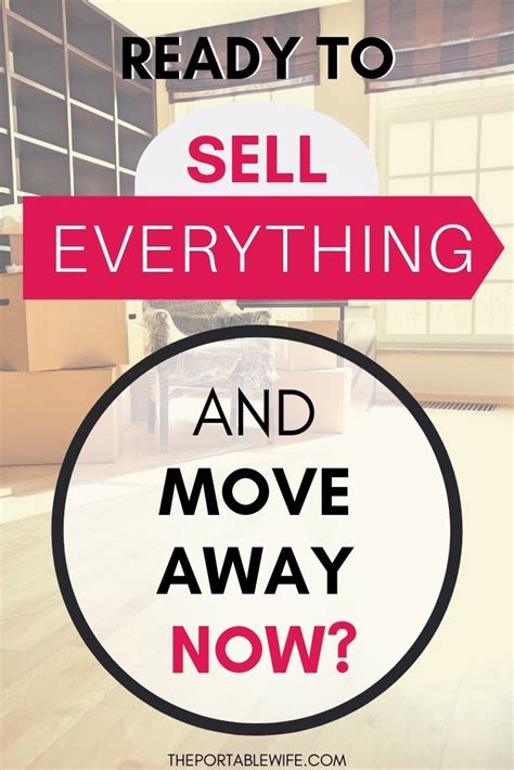 The Ultimate Guide To Selling Everything And Starting Over Things To