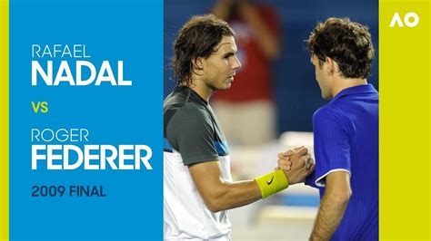 Rafael Nadal Vs Roger Federer Full Match Australian Open 2009 Final