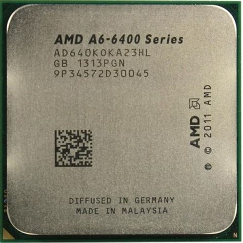 Jual Processor Pc Amd Apu A6 6400 A6 6400k 3 9mhz Fm2 Gpu Radeon Hd 8470d Kab Bekasi