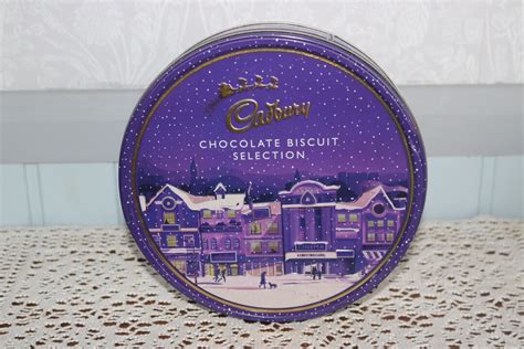 Vintage Cadbury Chocolate Biscuit Tin - Etsy