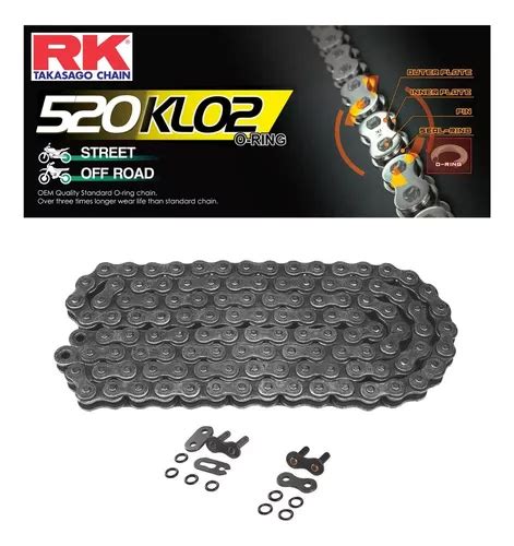 Cadena Rk 520 X 120 Para Ktm Duke 200 250 390 Con Oring