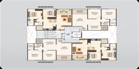 Mantra 29 Gold Coast In Tingre Nagar Pune 50 45 Lac Floor Plans