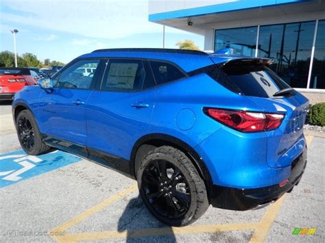 Bright Blue Metallic 2020 Chevrolet Blazer Rs Exterior Photo 135575317