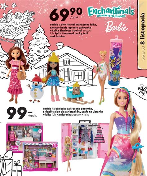 Biedronka Zabawki na Święta 2021 barbie color reveal Barbie