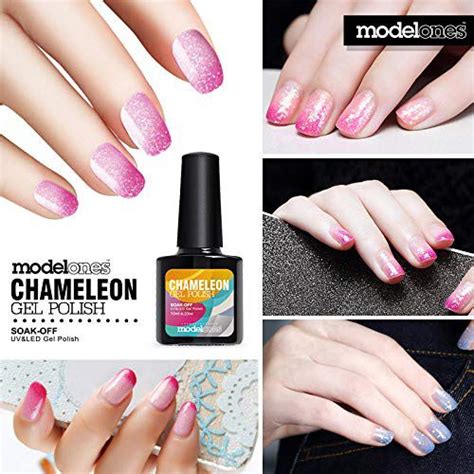 Modelones Soak Off Uv Cheese Gel Nail Art Nail Polish Temperature