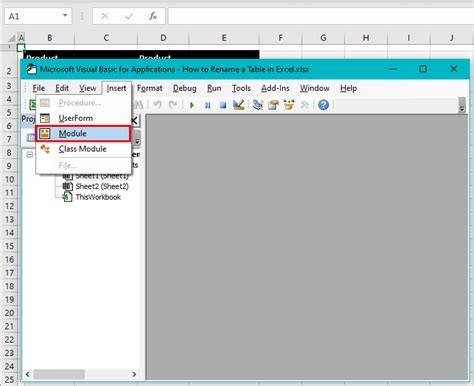 How To Rename A Table In Excel 3 Easy Ways Shortcut