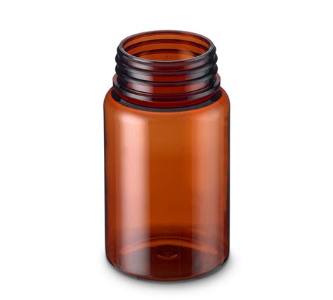 100 Cc Round Packer Bottle 38 Mm HingeGard PZ 100 PET Comar