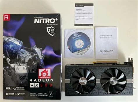 Sapphire Nitro Rx 580 Rx580 8gb Special Edition Graphics Video Card