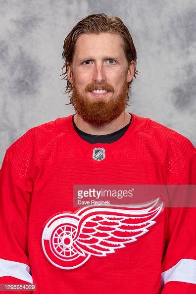 Marc Staal Of The Detroit Red Wings Poses For His Official Headshot