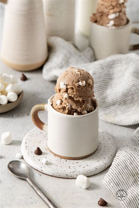 Easy Hot Chocolate Ice Cream Recipe Ice Cream From Scratch