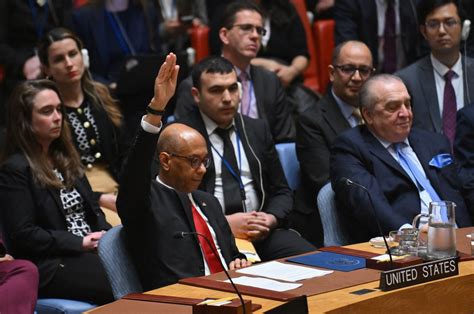 Us Vetoes Palestinian Bid To Become Full Member Of Un Daily Sabah