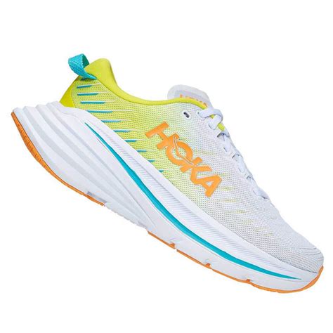 Tênis Hoka Bondi X Masculino Branco Amarelo Keep Running Brasil