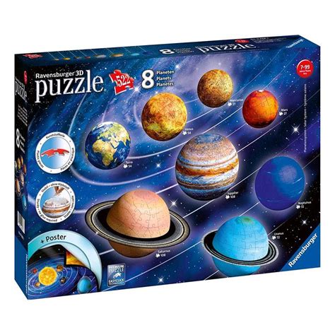 Ravensburger D Puzzle Planetensystem Spar Toys