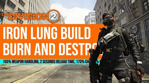 Iron Lung Build The Division 2 Youtube