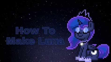 How To Make Luna On Pony Town Pony Town Tutorial Youtube